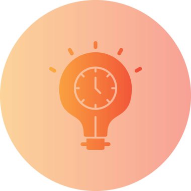 Ampul Ağı simgesi basit bir illüstrasyon