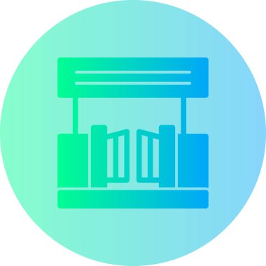 Kitaplar. Web simgesi basit illüstrasyon