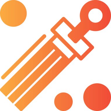 Bir inşaat simgesinin vektör illüstrasyonu