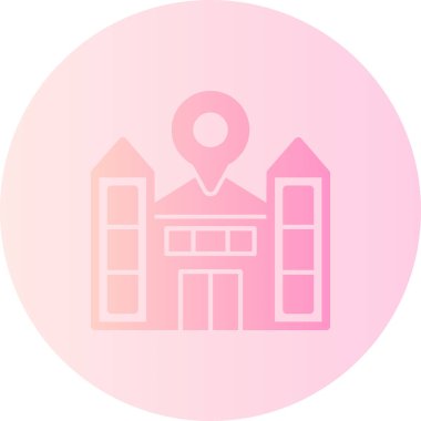 Yapı simgesinin vektör illüstrasyonu