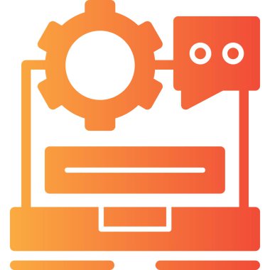 Ayarlama. Web simgesi basit illüstrasyon