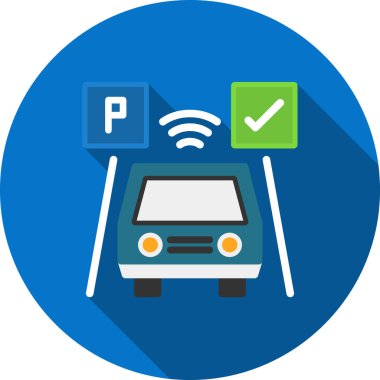 Otobüs. Web simgesi basit illüstrasyon