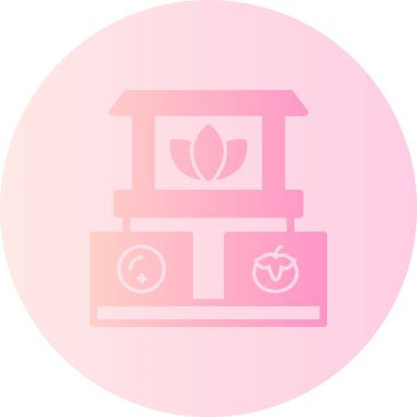 Ramazan simgesinin vektör illüstrasyonu