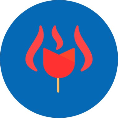 Gıda simgesinin vektör illüstrasyonu