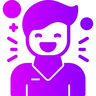 Avatar Adam. Basit illüstrasyon