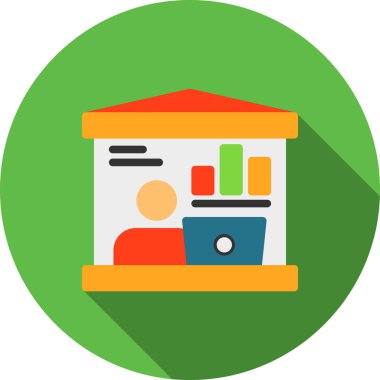 seo modern simgesinin vektör illüstrasyonu