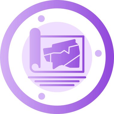 Modern b 'nin vektör illüstrasyonu eksik simgesi