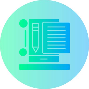 vektör dosya simgesi, basit illüstrasyon