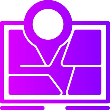 seo modern simgesinin vektör illüstrasyonu