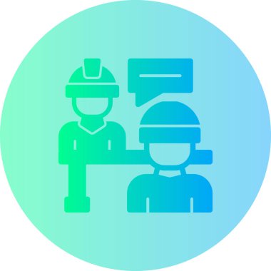 Mühendis simgesi vektör çizimi