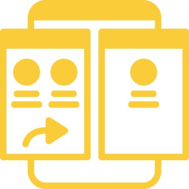 iş yönetimi simgesi, vektör illüstrasyonu