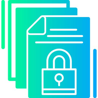 ikon vektör illüstrasyonunu kilitle