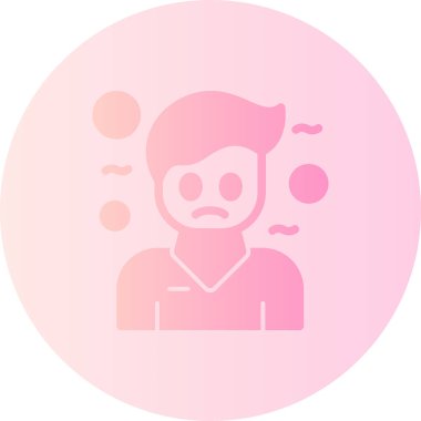 avatar. Web simgesi basit illüstrasyon