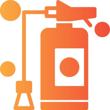 Sprey kutu simgesi, vektör illüstrasyonu