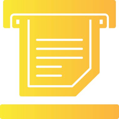 belge dosya simgesi ana hat biçiminde