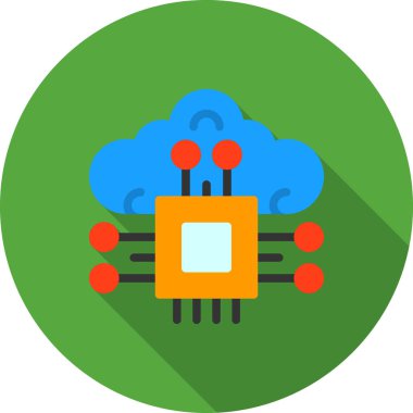 bulut veri depolama simgesi