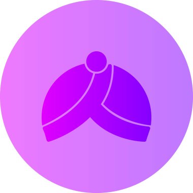 güzel erkek avatar sembolü vektör simgesi