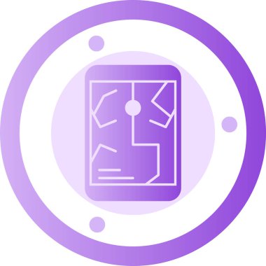 seo modern simgesinin vektör illüstrasyonu