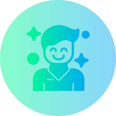 avatar erkek simgesi pürüzsüz bir şekilde