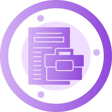 Vektör belgesi Simge illüstrasyonu