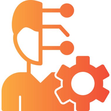 Teçhizat Web simgesi basit illüstrasyon