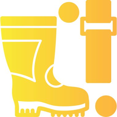 Kışlık çizim ikonu vektör illüstrasyonu