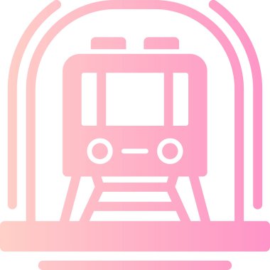 tren simgesi vektör illüstrasyonu