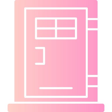 kitap simgesi vektör illüstrasyonu