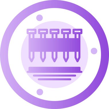 Modern bir simgenin vektör illüstrasyonu