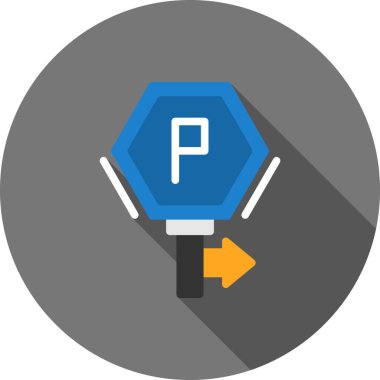 trafik işareti vektör simgesi