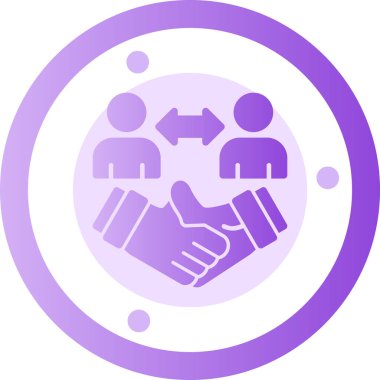 Tokalaşın. Web simgesi basit illüstrasyon