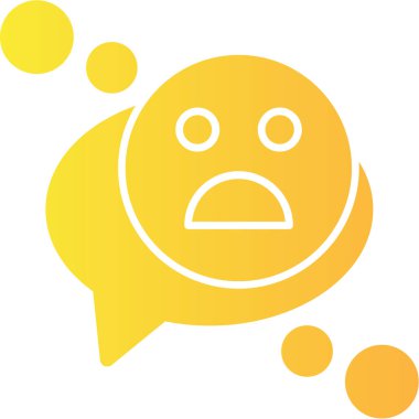 konuşma kabarcığı vektörü simgesi