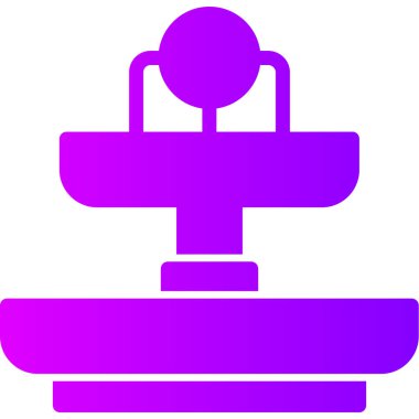 Zil. Web simgesi basit illüstrasyon