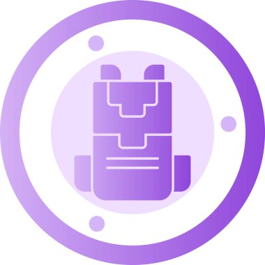 Modern ikon vektör illüstrasyonu, yaz tatili konsepti