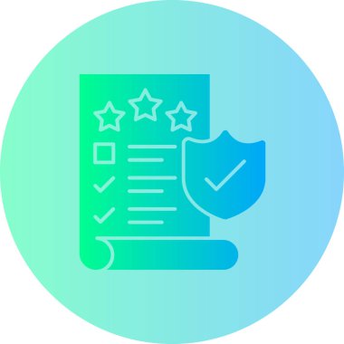 checklist modern icon, vector illustration
