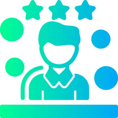 Geri besleme simgesi, vektör illüstrasyonu