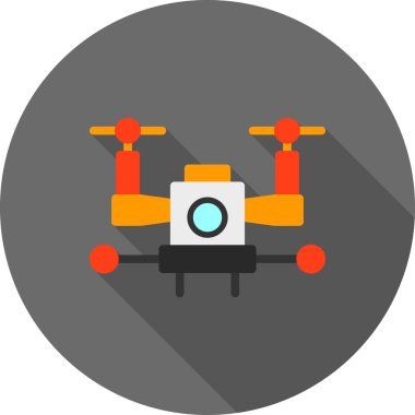 Drone vektör simgesi modern ikon vektör illüstrasyonu