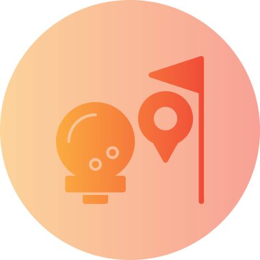 Harita işaretleyici vektör illüstrasyonuName