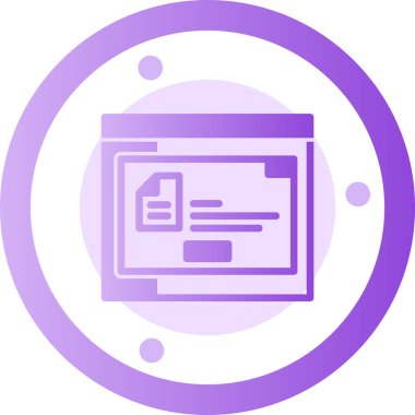 seo modern simgesinin vektör illüstrasyonu