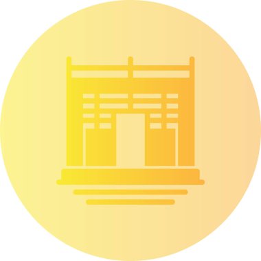 yapı mimarisi simgesi ana hatlarıyla oluşturuluyor