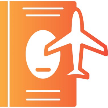 flight icon vector illustration