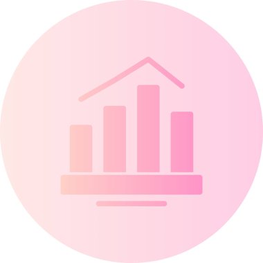 Bir ev simgesinin vektör illüstrasyonu