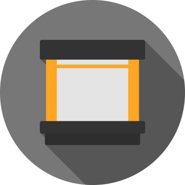 kutu simgesi vektör illüstrasyonu