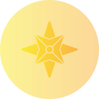 yıldız simgesi vektör illüstrasyonu