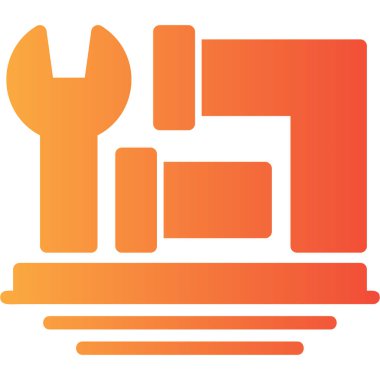 servis vektör dizaynını onar