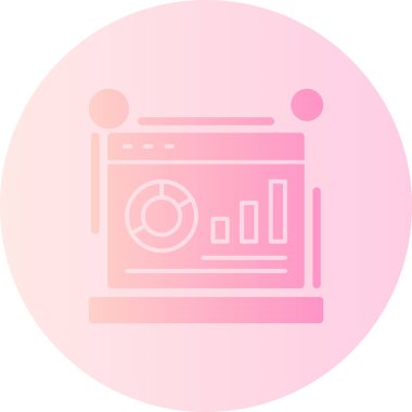 seo modern simgesinin vektör illüstrasyonu