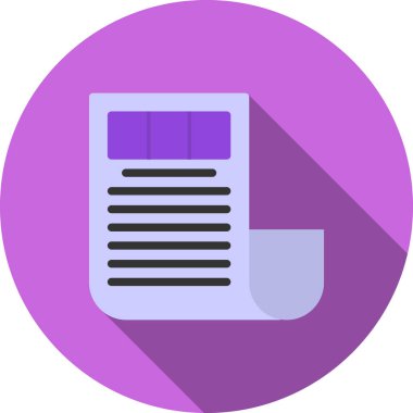 Kitap. Web simgesi basit illüstrasyon