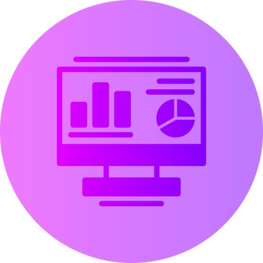 seo modern simgesinin vektör illüstrasyonu