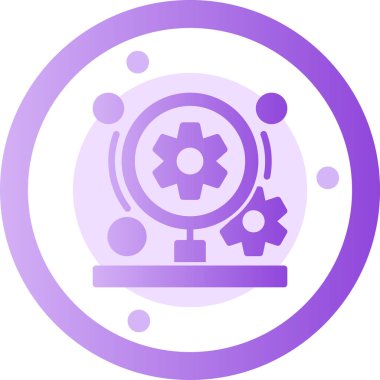 seo modern simgesinin vektör illüstrasyonu