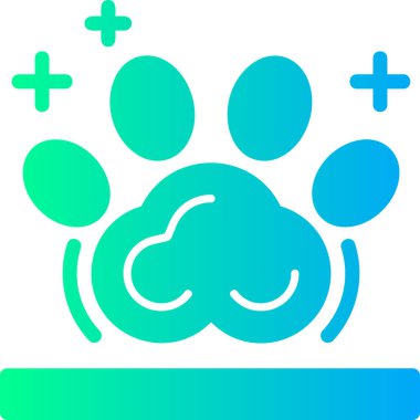 Anahat biçiminde hayvan köpek hayvan simgesi